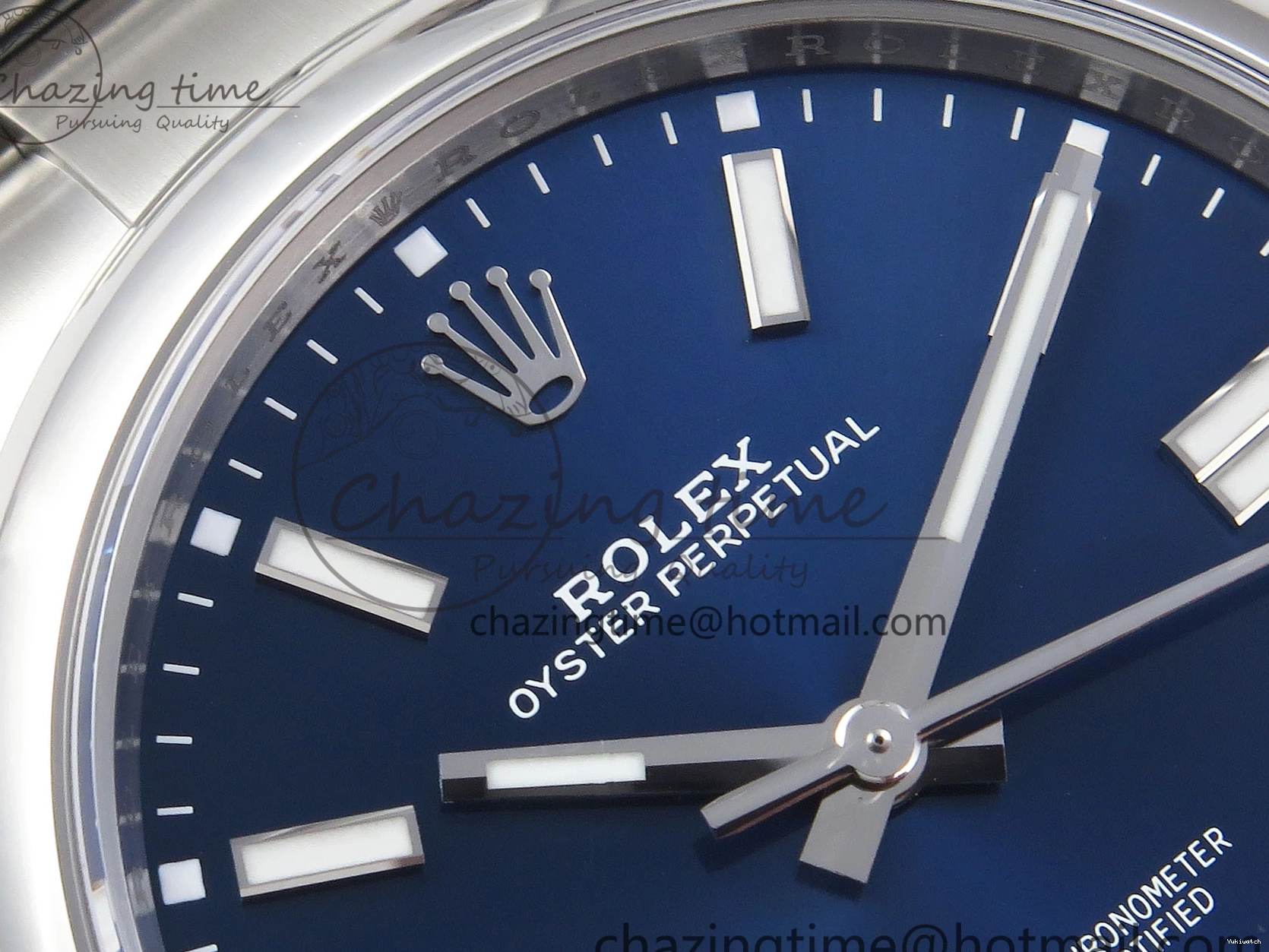EDITION VS3235 BLUE VSF STEEL PERPETUAL 41MM 124300 904L OYSTER 1:1 BEST DIAL 0410